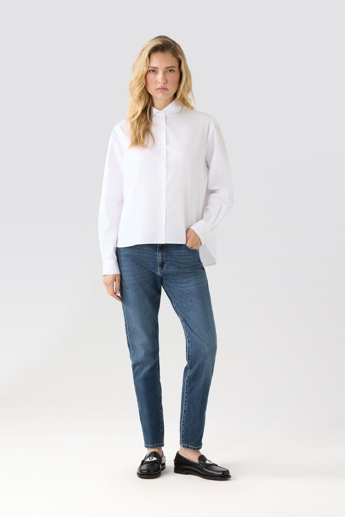 BONNIE WOMAN JEANS - DARK BLUE