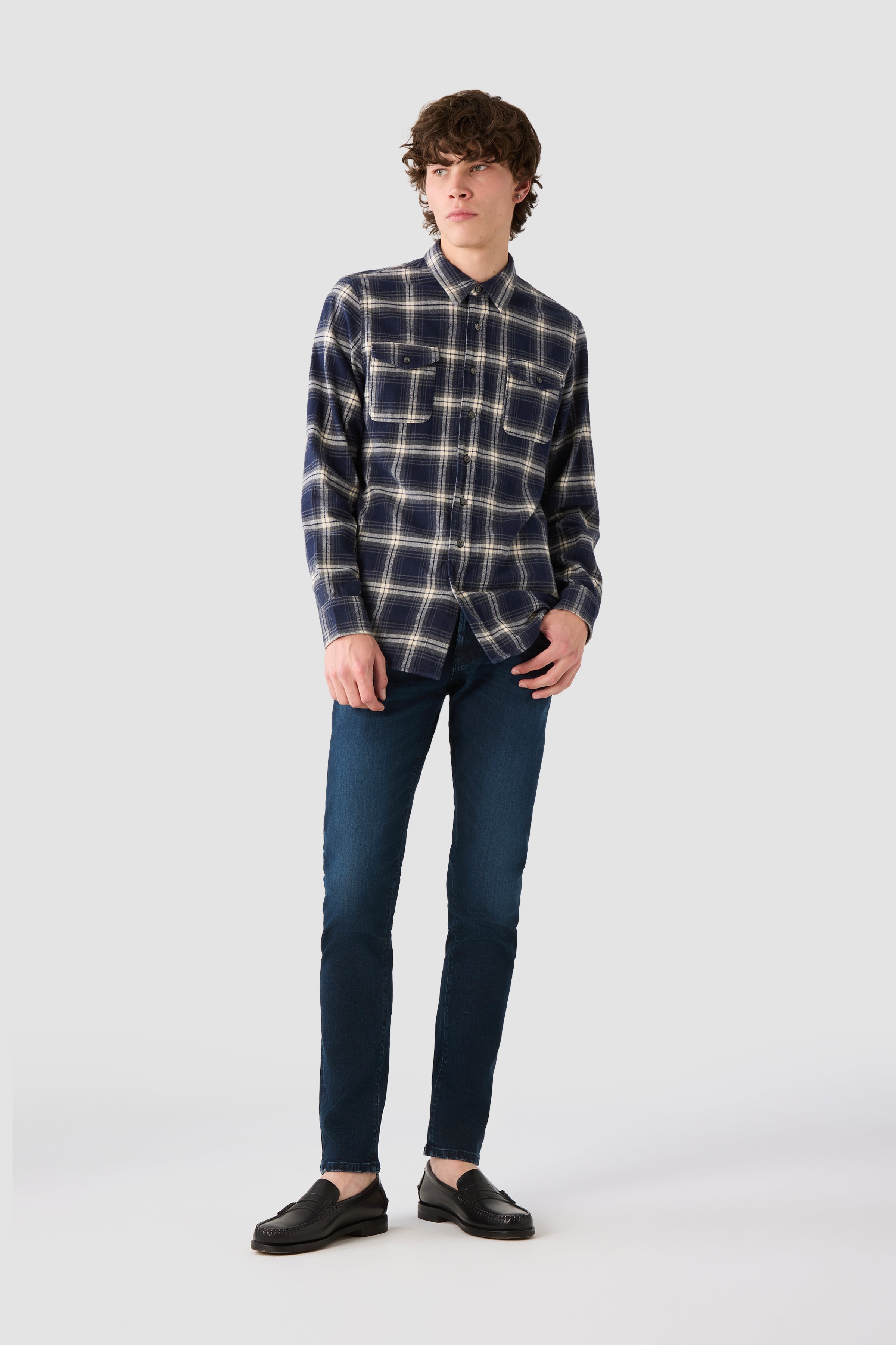 DYLAN MAN JEANS - BLUE BLACK