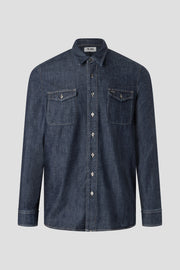 MAN DETROIT SHIRT - DARK RIGID DEEP BLUE