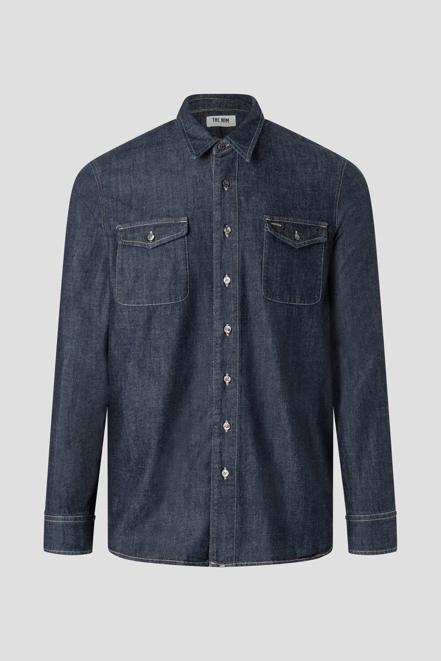 MAN DETROIT SHIRT - DARK RIGID DEEP BLUE