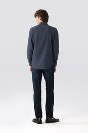 MAN DETROIT SHIRT - DARK RIGID DEEP BLUE