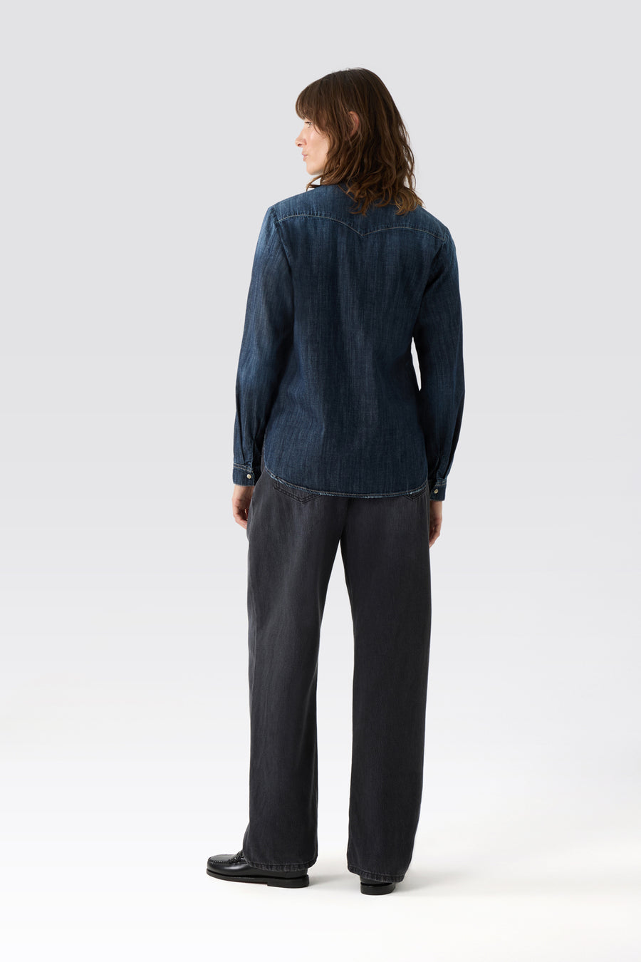 WOMAN REGULAR SHIRT - DARK