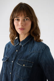 WOMAN REGULAR SHIRT - DARK