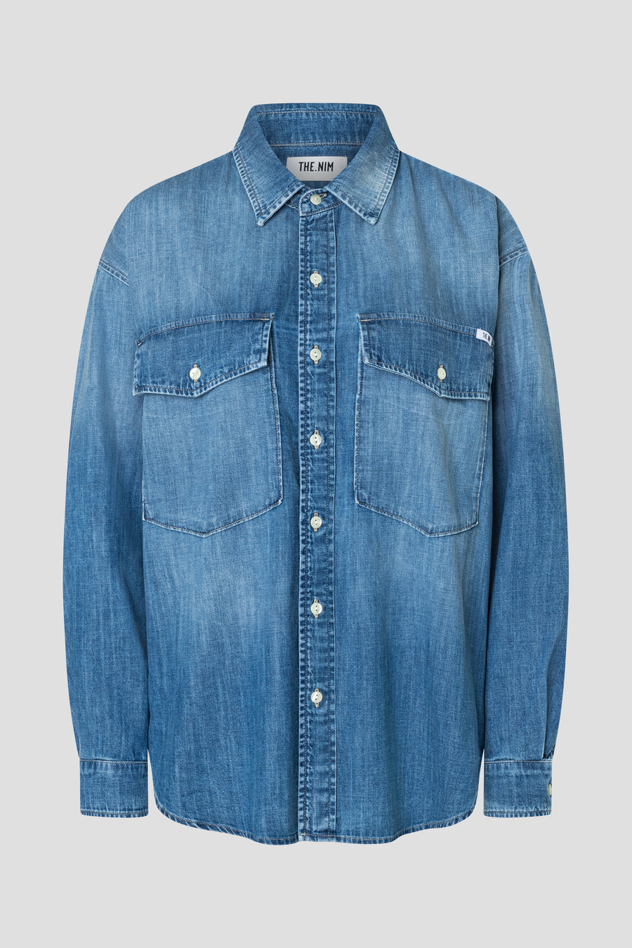 WOMAN L/S OVERSHIRT - VINTAGE