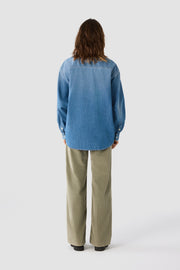 WOMAN L/S OVERSHIRT - VINTAGE