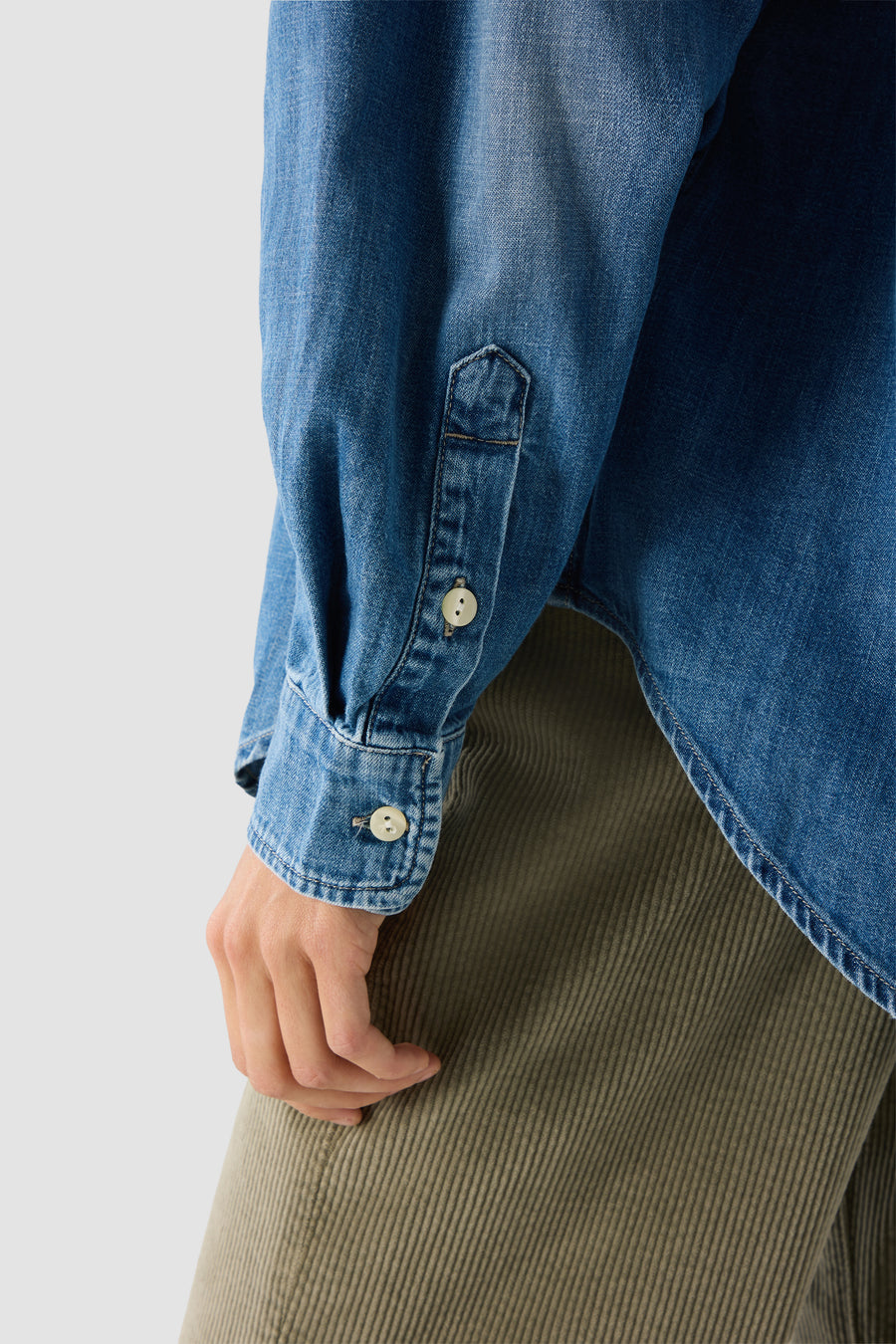 WOMAN L/S OVERSHIRT - VINTAGE