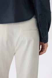 WOMAN CHINO PINCE PANT - ANTIQUE WHITE