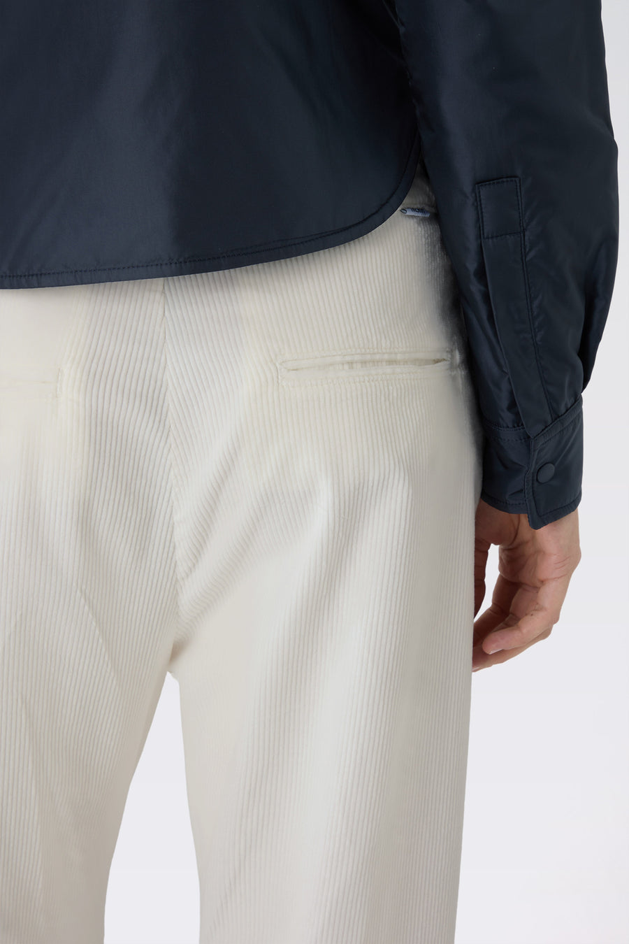 WOMAN CHINO PINCE PANT - ANTIQUE WHITE