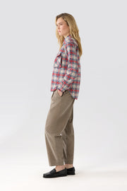 WOMAN CHINO PINCE PANT - PIGMENT SAND