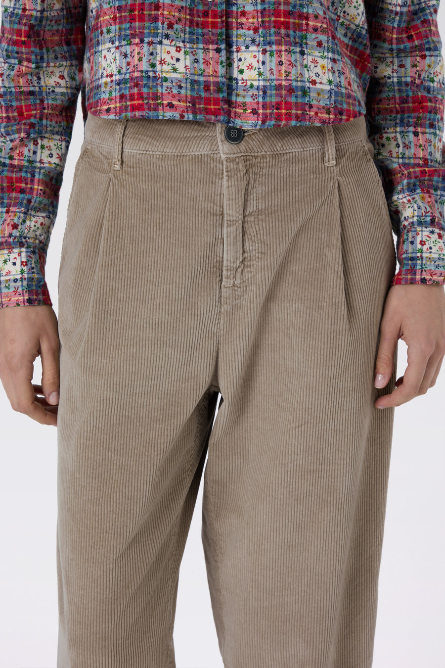 WOMAN CHINO PINCE PANT - PIGMENT SAND