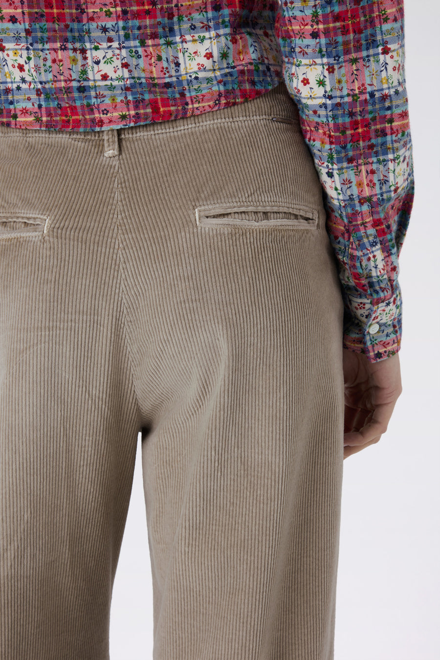 WOMAN CHINO PINCE PANT - PIGMENT SAND