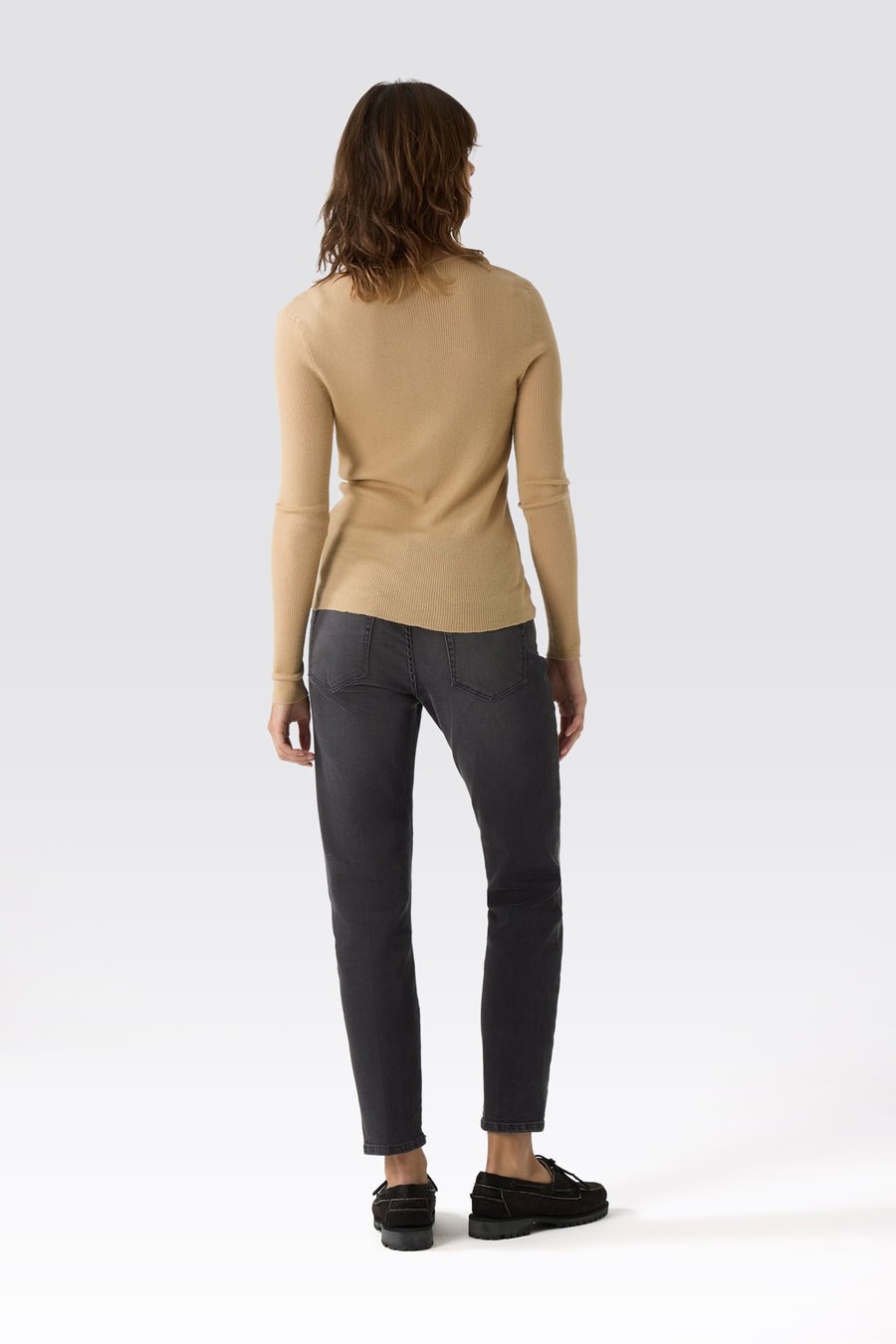 BONNIE WOMAN JEANS - BLACK BLACK