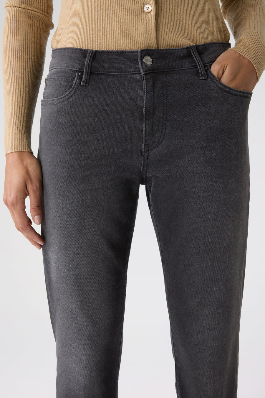 BONNIE WOMAN JEANS - BLACK BLACK