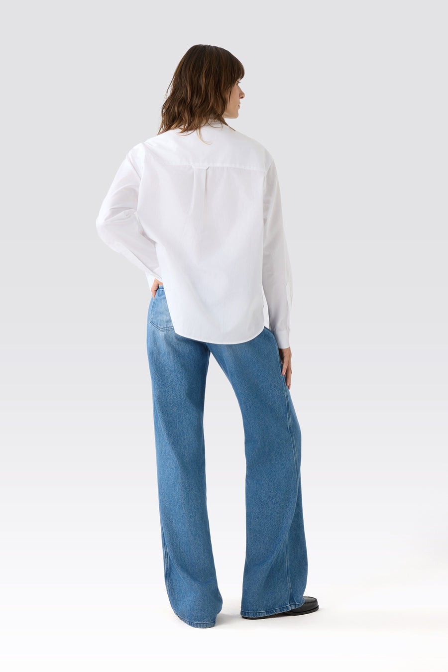 DEBBIE WOMAN JEANS - NATURAL BLUE