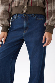 DEBBIE WOMAN JEANS - DARK BLUE