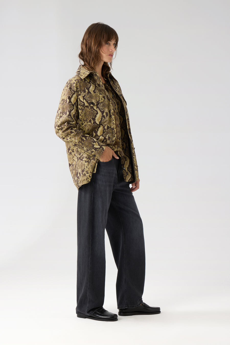 COURTNEY WOMAN JEANS - LOVE BLACK