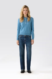 CHERYL WOMAN JEANS - SOFT DARK