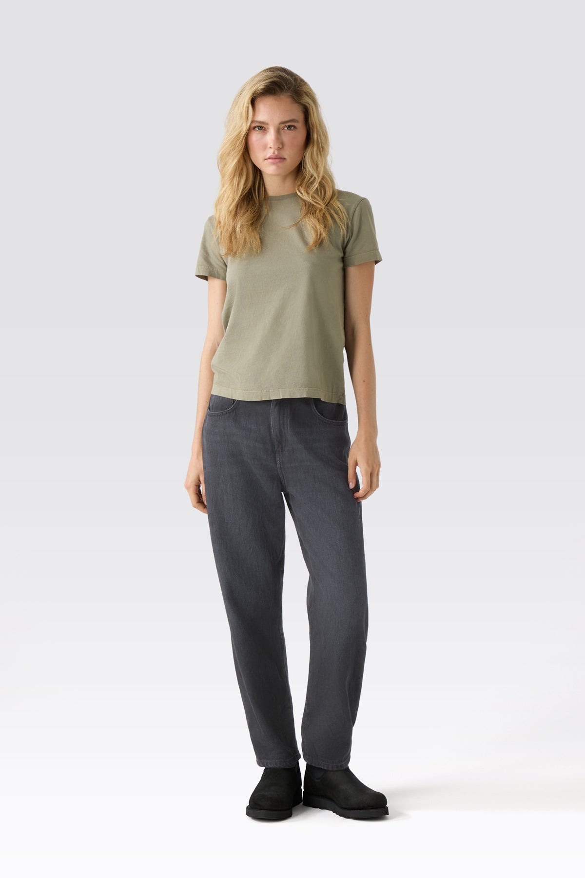 EMMA WOMAN JEANS - LOVE BLACK
