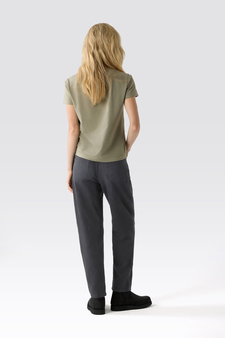 EMMA WOMAN JEANS - LOVE BLACK