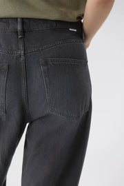 EMMA WOMAN JEANS - LOVE BLACK