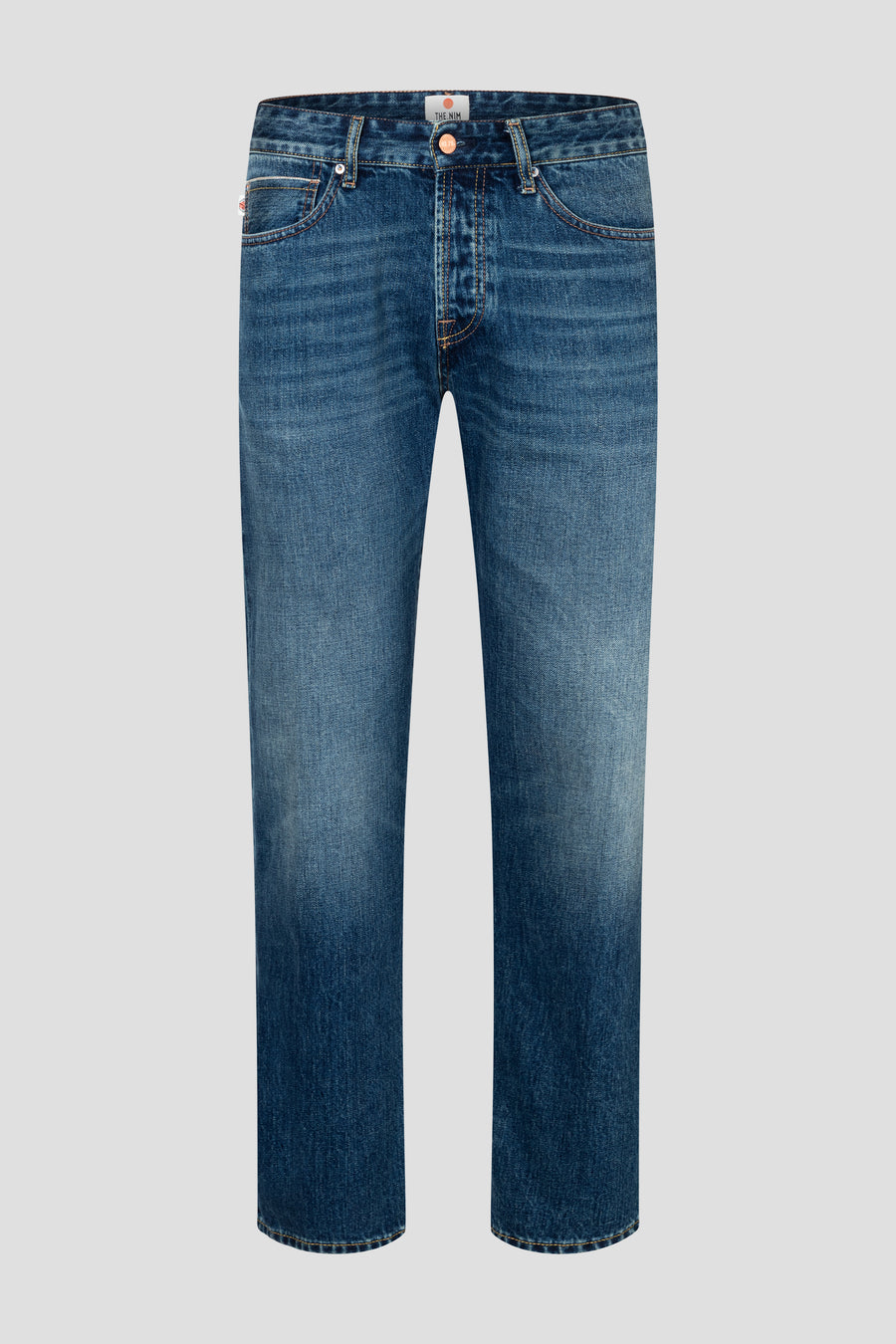 REED MAN JEANS - MID BLUE