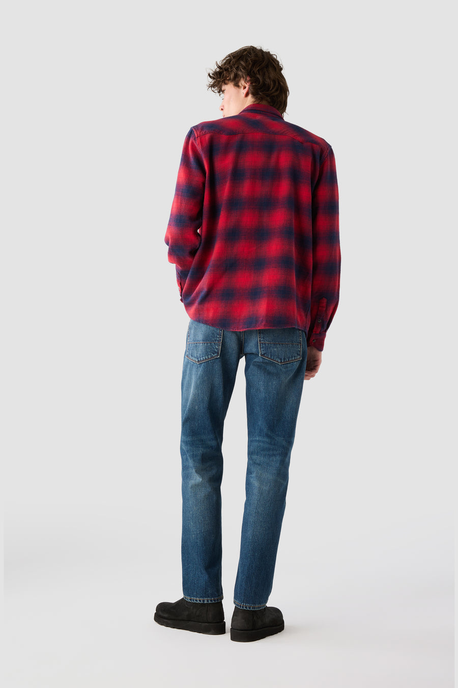 REED MAN JEANS - MID BLUE