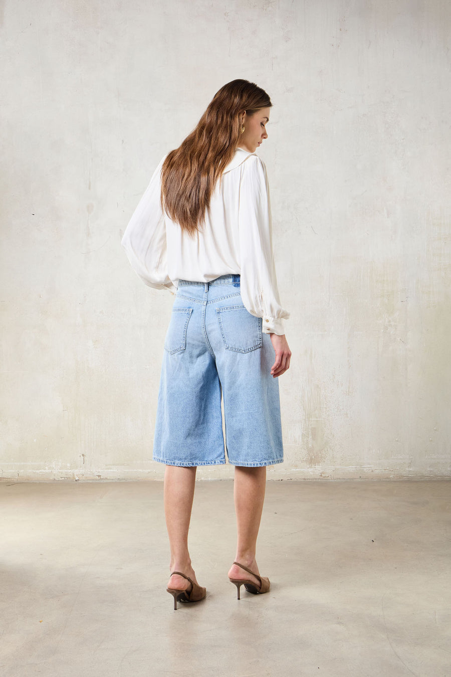 WOMAN WIDE LEG SHORTS - SUMMER LIGHT