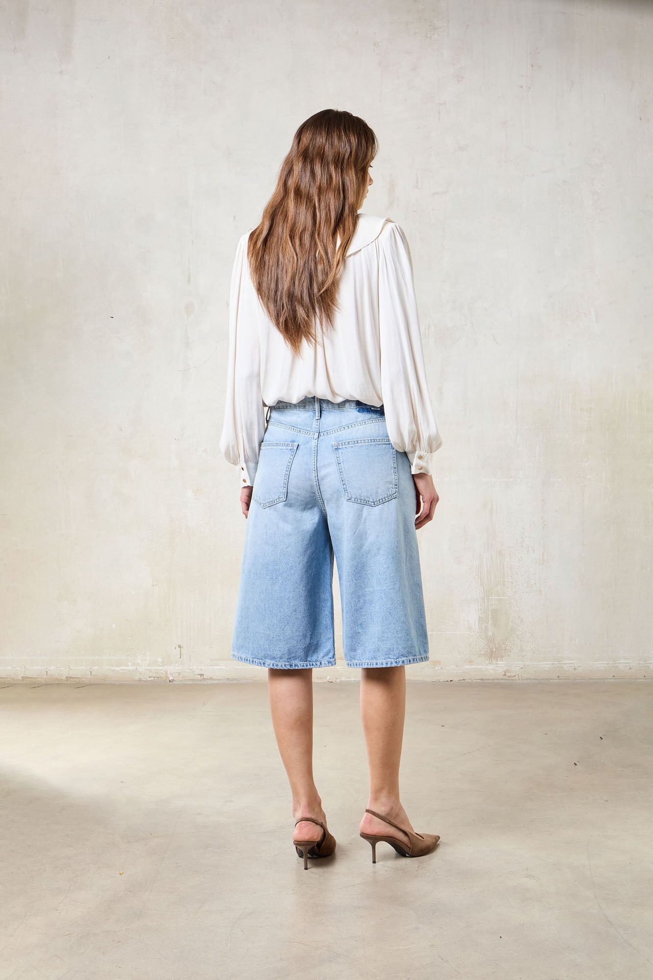 WOMAN WIDE LEG SHORTS - SUMMER LIGHT