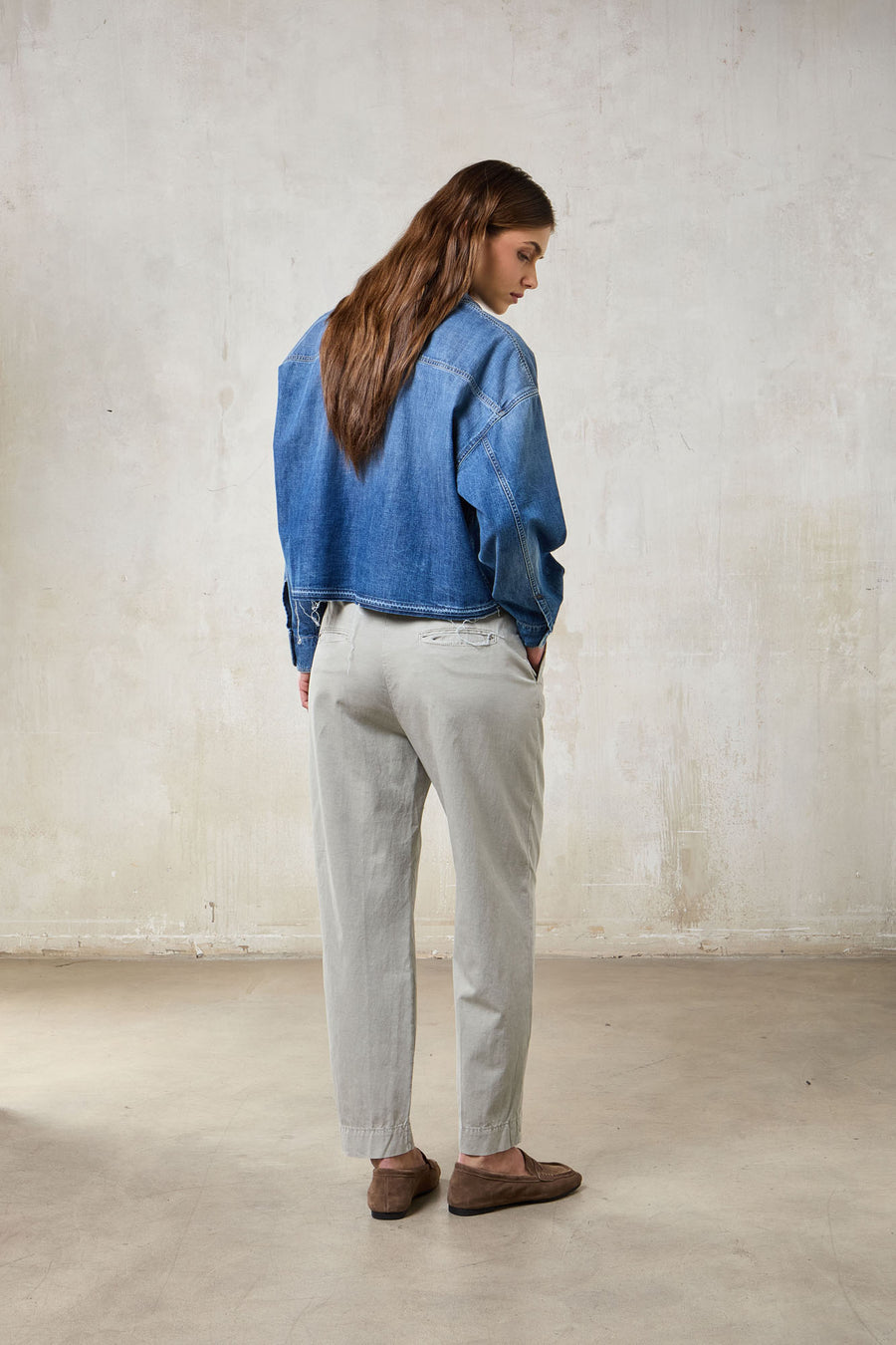 WOMAN BOXY SHIRT - MEDIUM