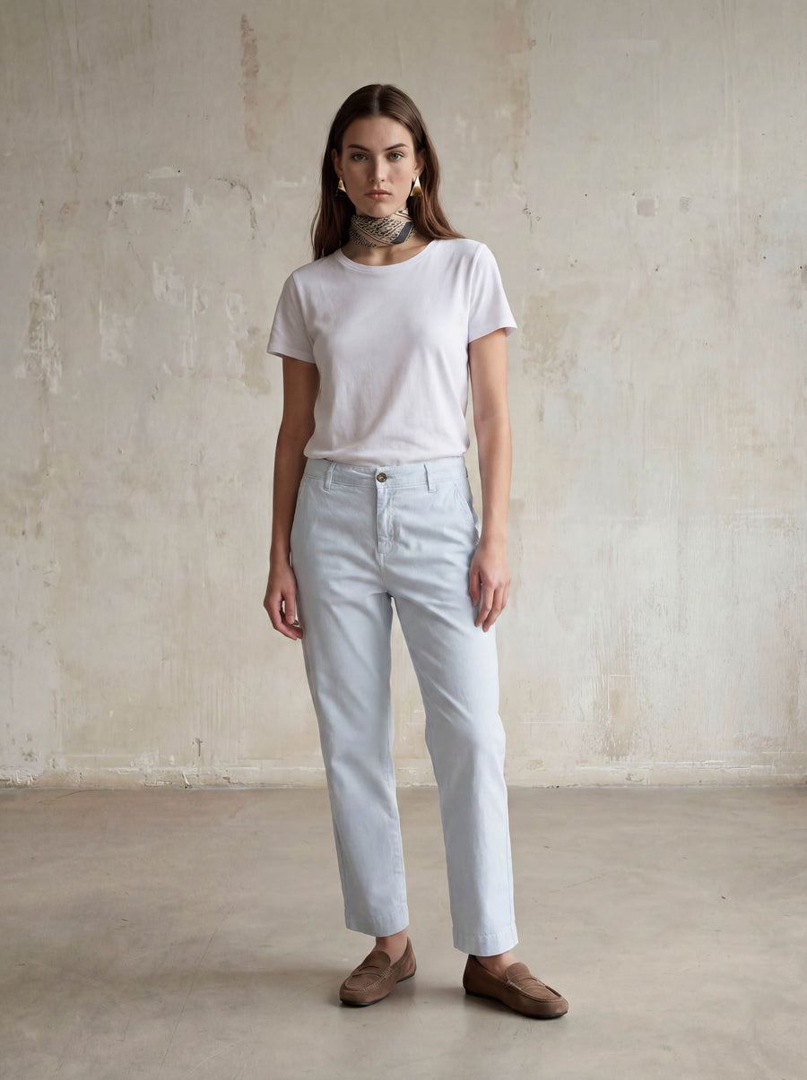 CHINO FLAT FRONT - SKY
