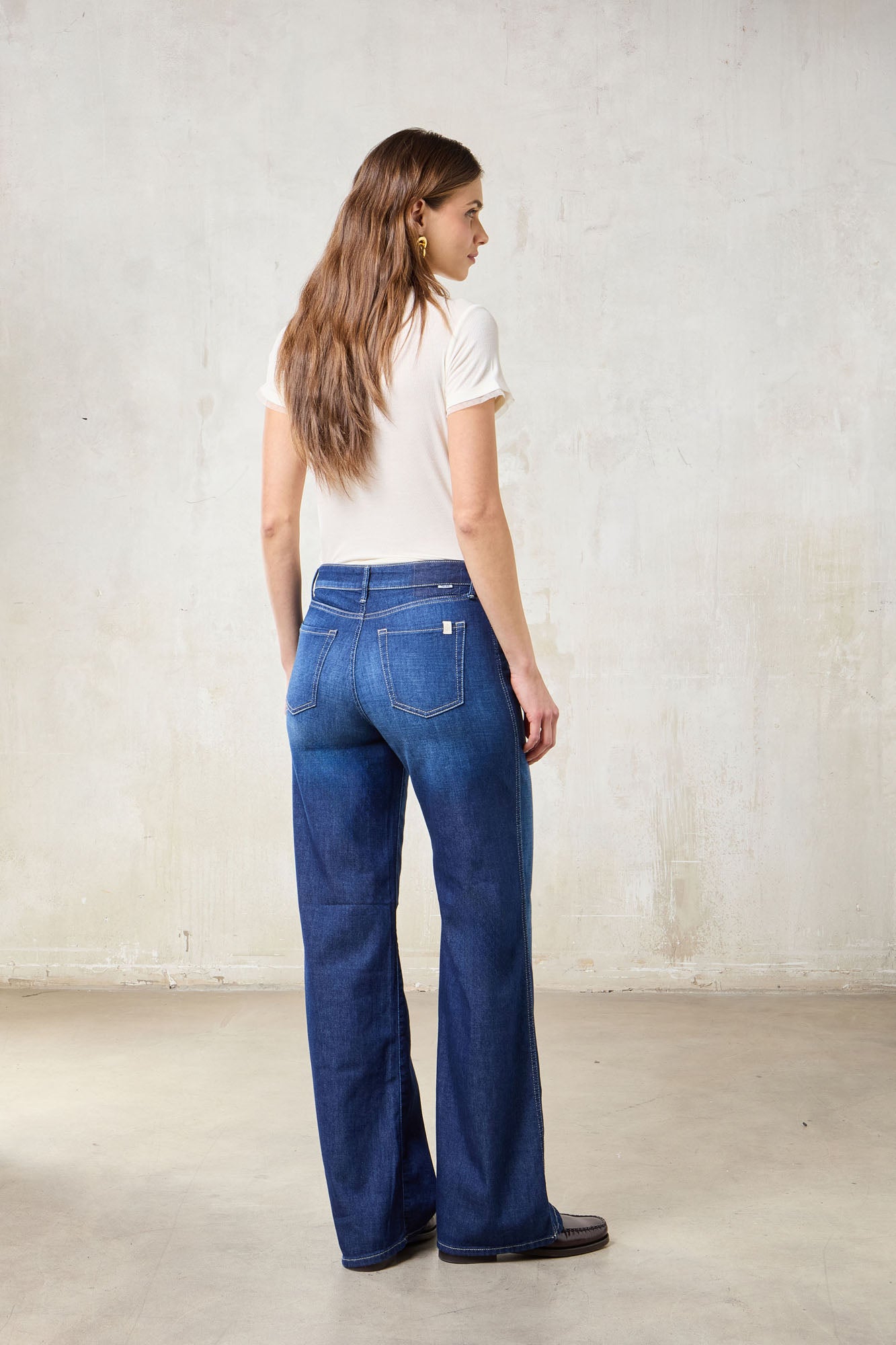 DEBBIE WOMAN JEANS - SOFT DARK