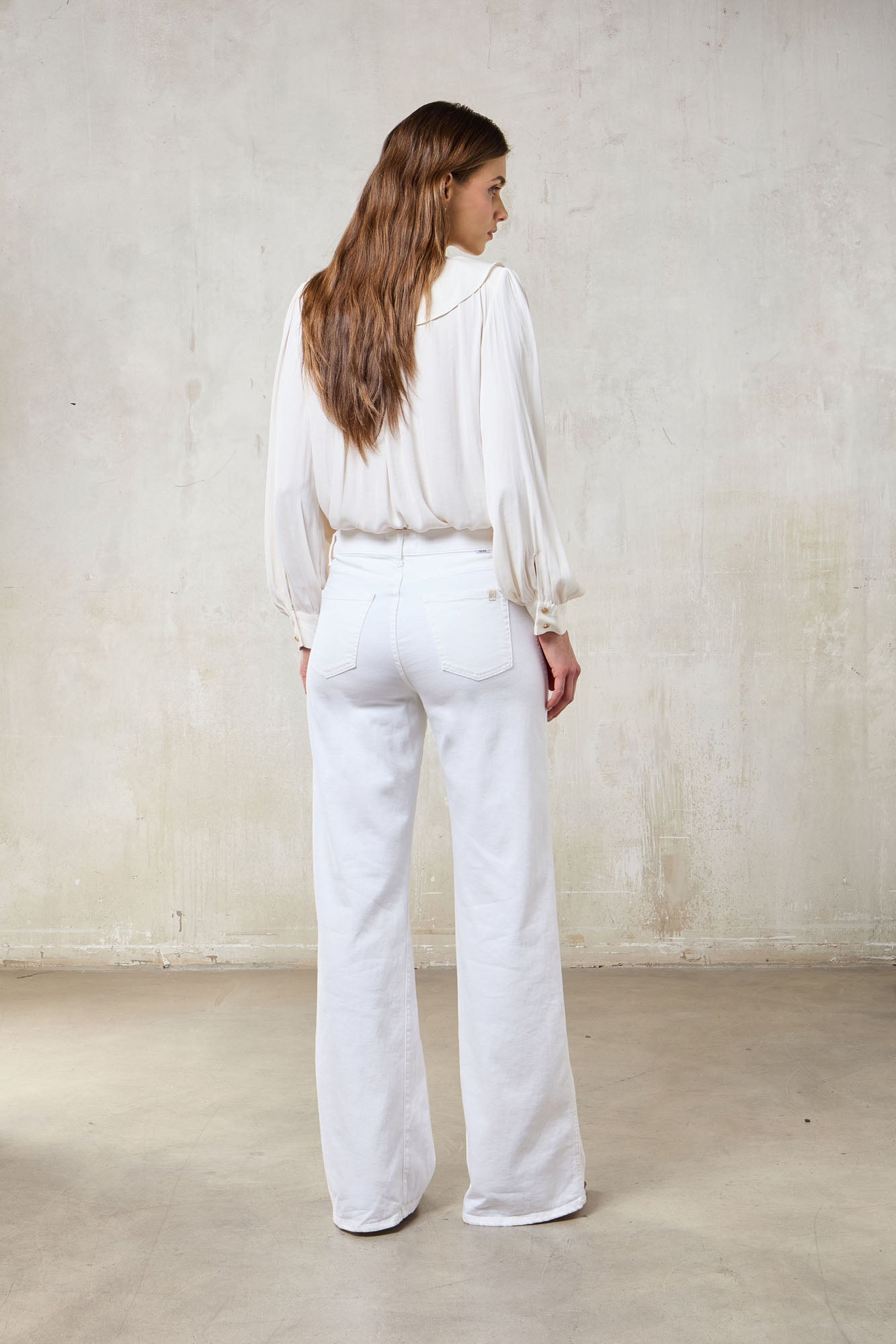 DEBBIE WOMAN JEANS - WHITE