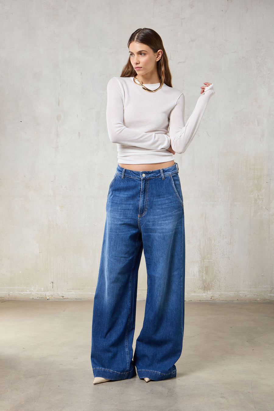 JEANS AMY - SOFT MEDIUM BLUE
