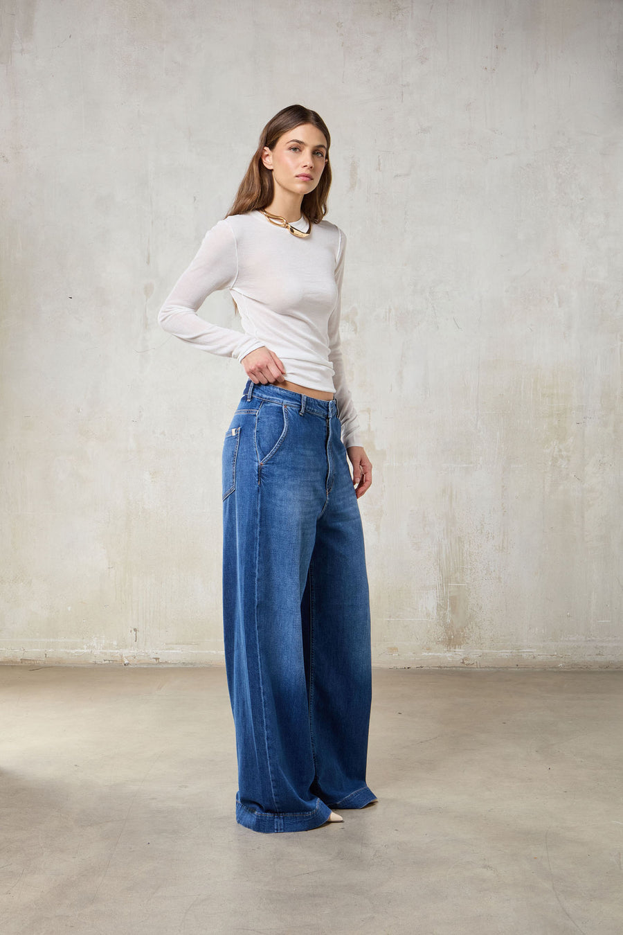 JEANS AMY - SOFT MEDIUM BLUE