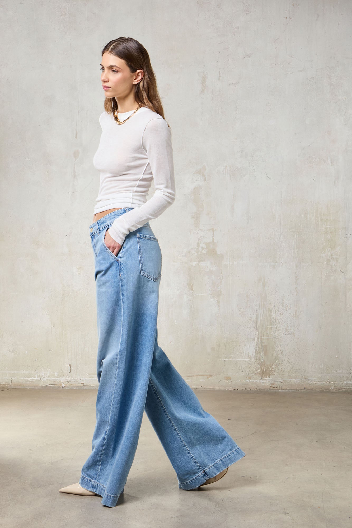 JEANS AMY - SUPER STONE WASH