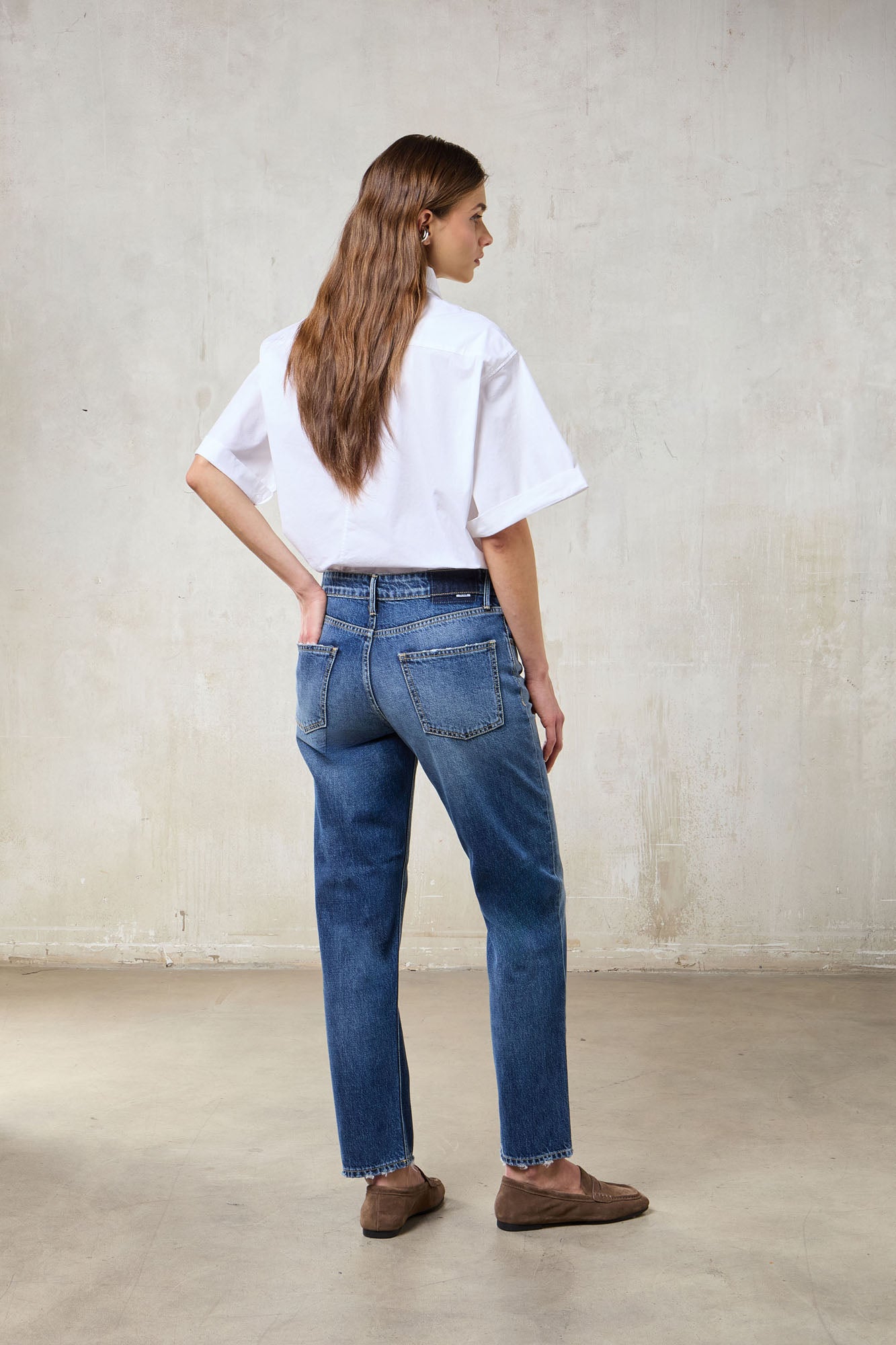 JANE WOMAN JEANS - MEDIUM BLUE