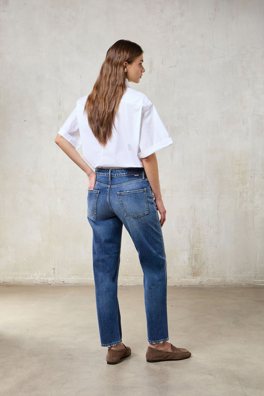 JANE WOMAN JEANS - MEDIUM BLUE