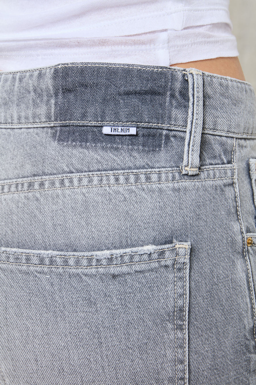 JANE WOMAN JEANS - GRAY