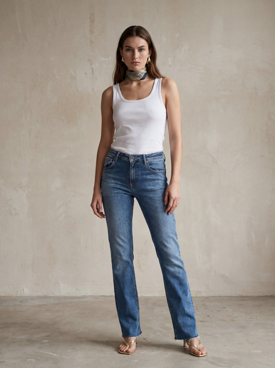 JANET BOOTCUT - MEDIUM DARK