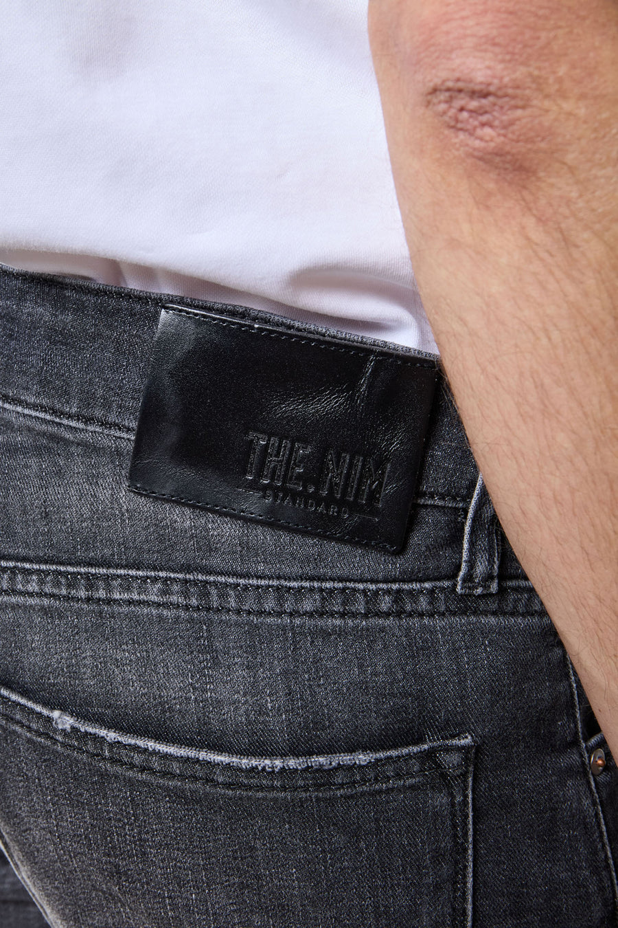 MORRISON MAN JEANS - GRAY BLACK