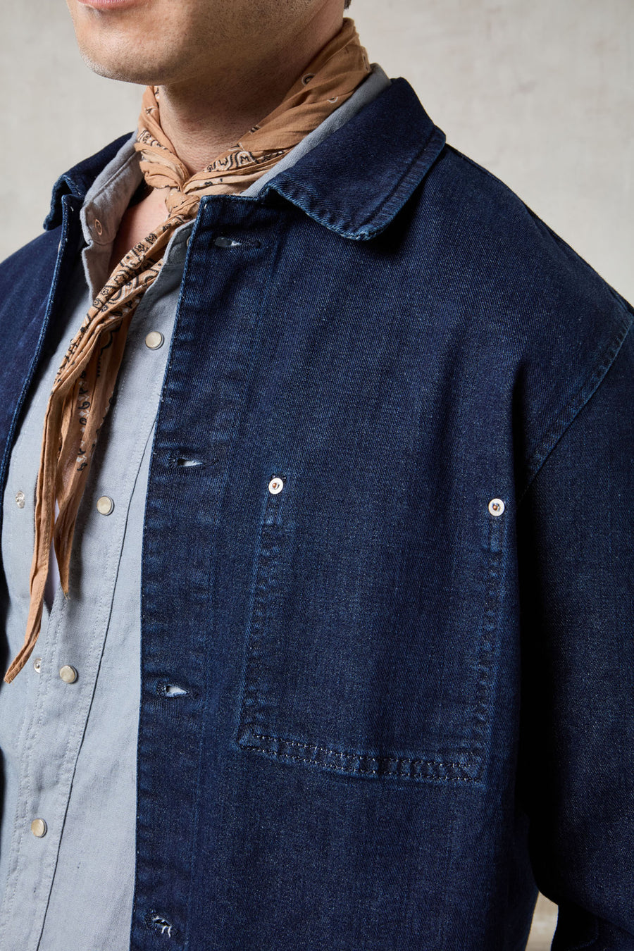 MAN OVERSHIRT - DARK