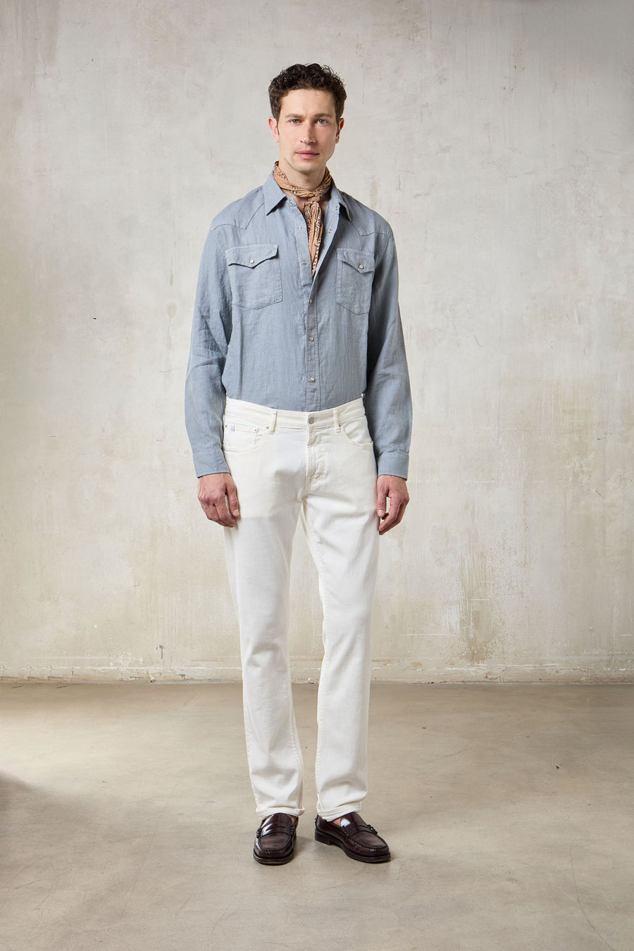 MORRISON MAN JEANS - CREAM