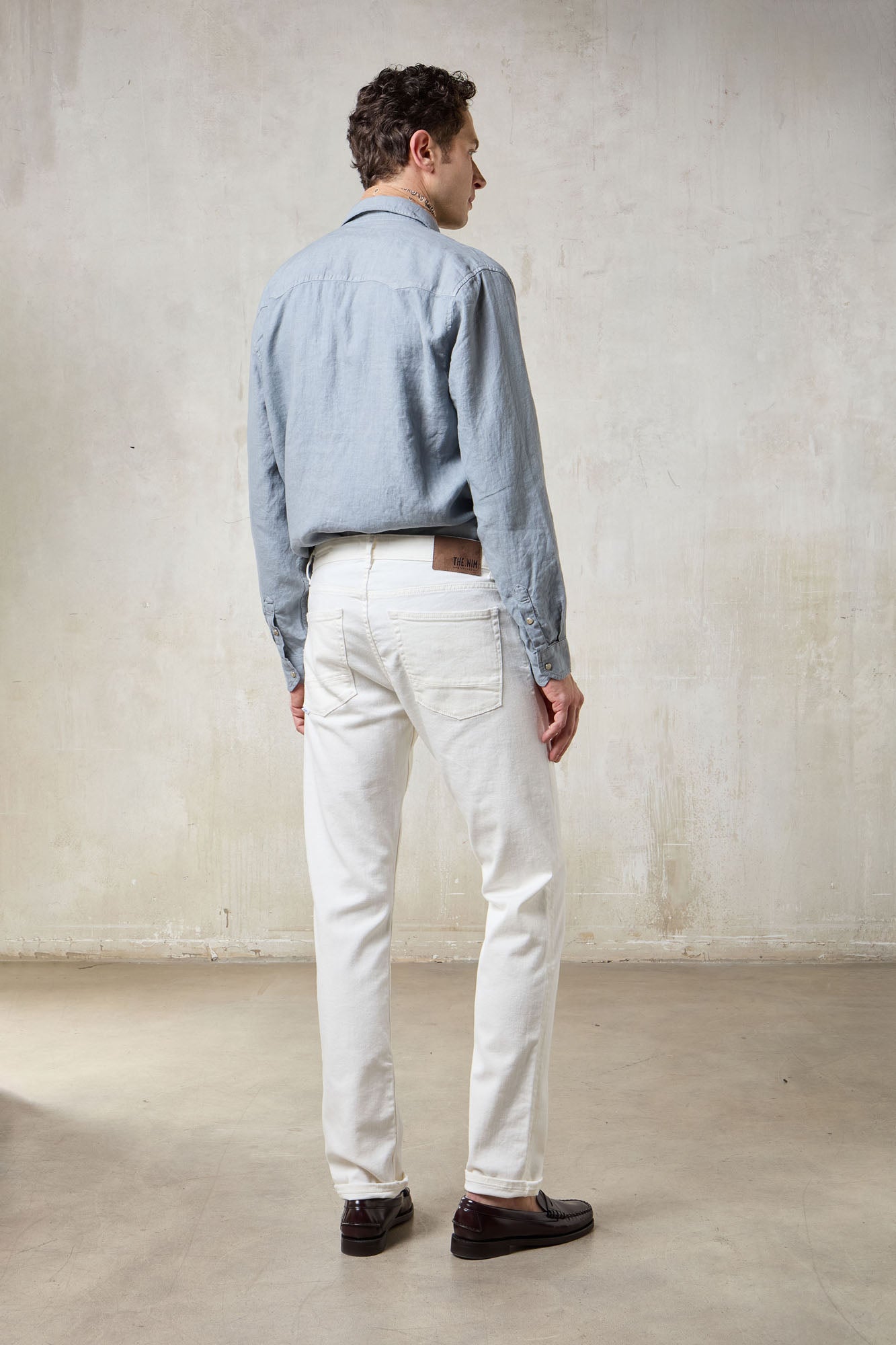 MORRISON MAN JEANS - CREAM