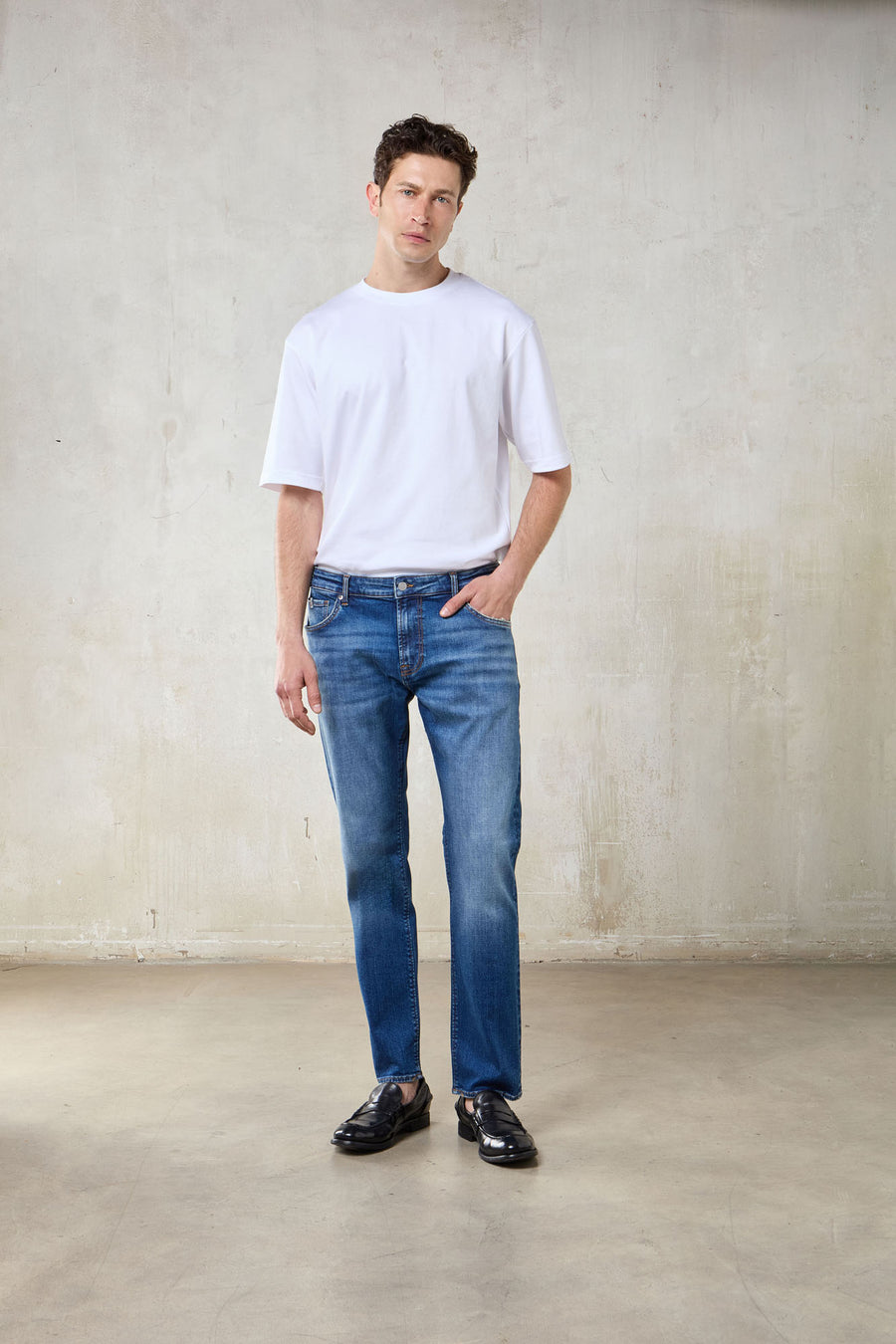 JACKSON MAN JEANS  - MEDIUM BLUE